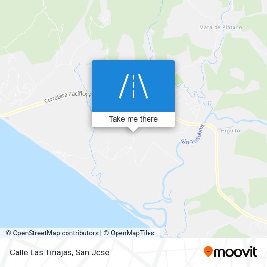Mapa de Calle Las Tinajas