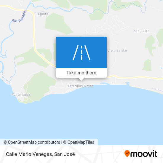 Mapa de Calle Mario Venegas