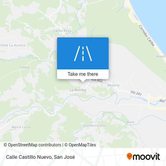 Calle Castillo Nuevo map