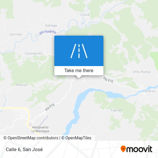 Mapa de Calle 6