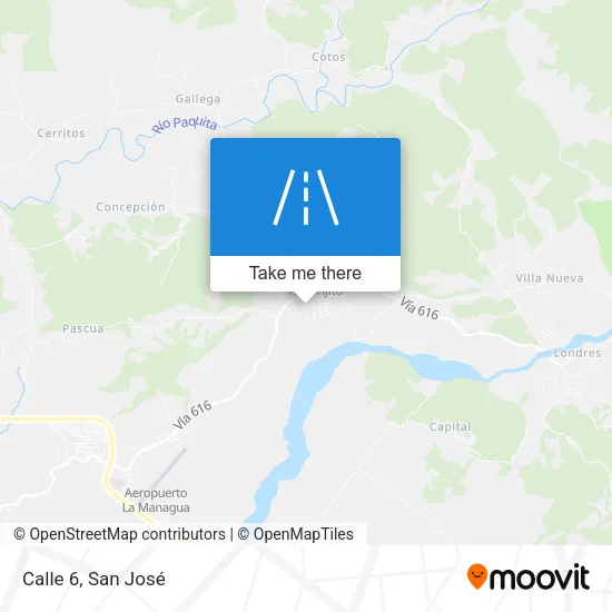 Calle 6 map