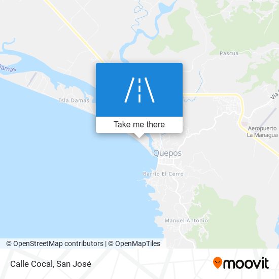 Mapa de Calle Cocal