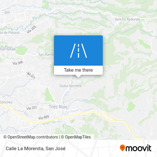 Mapa de Calle La Morenita
