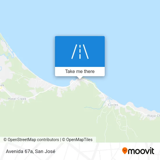 Avenida 67a map