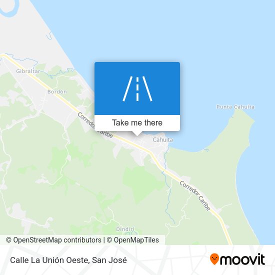 Calle La Unión Oeste map