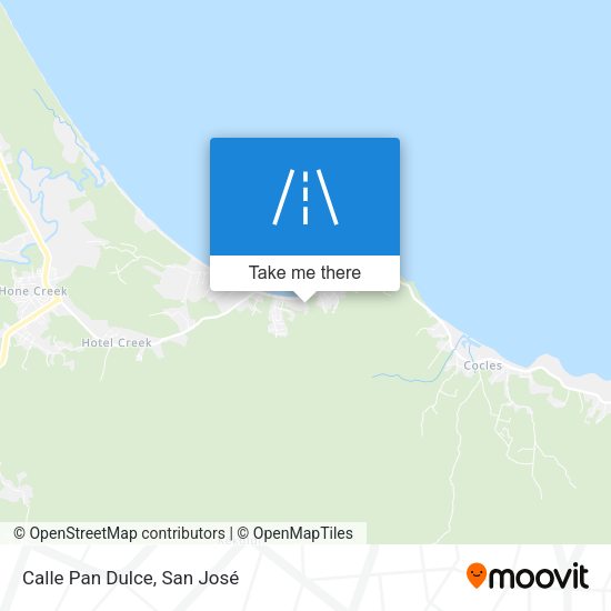 Mapa de Calle Pan Dulce