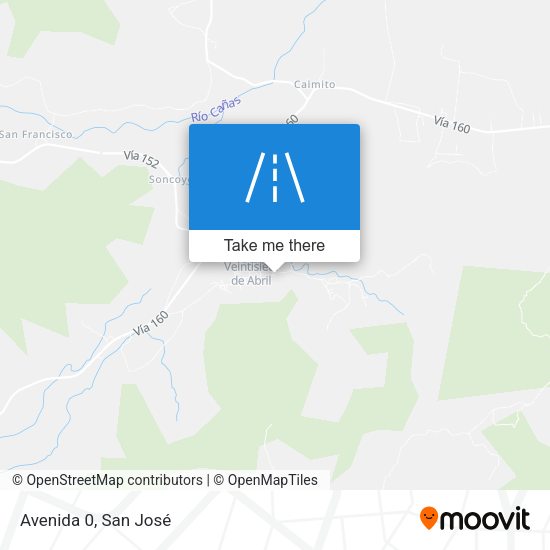 Mapa de Avenida 0