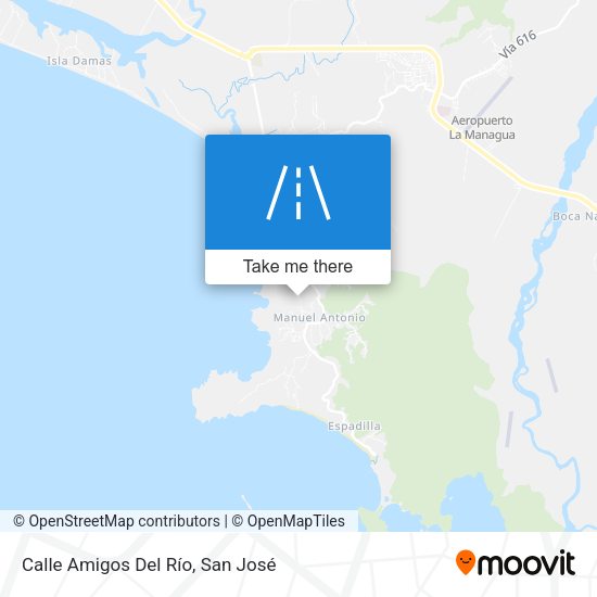 Mapa de Calle Amigos Del Río