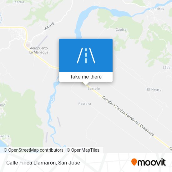Calle Finca Llamarón map