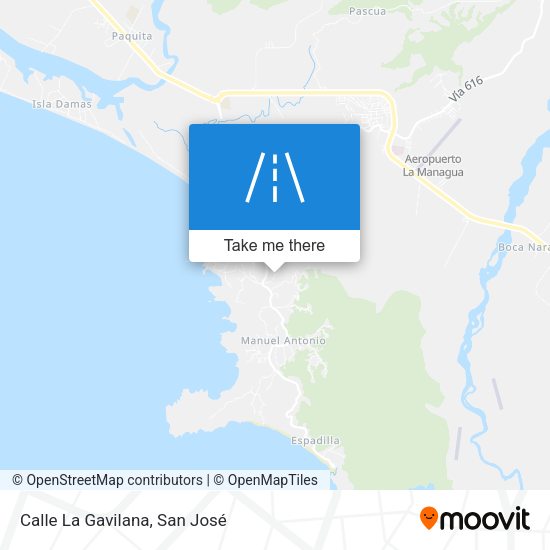 Mapa de Calle La Gavilana
