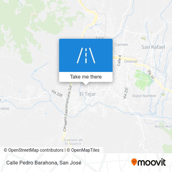 Calle Pedro Barahona map