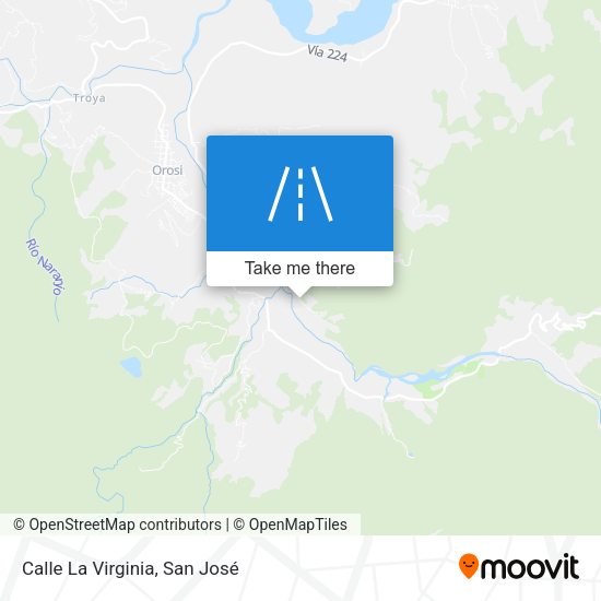 Mapa de Calle La Virginia
