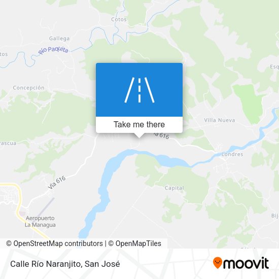 Calle Río Naranjito map
