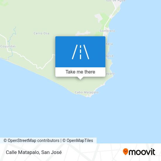 Mapa de Calle Matapalo
