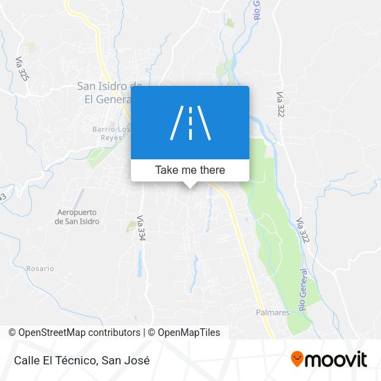 Mapa de Calle El Técnico