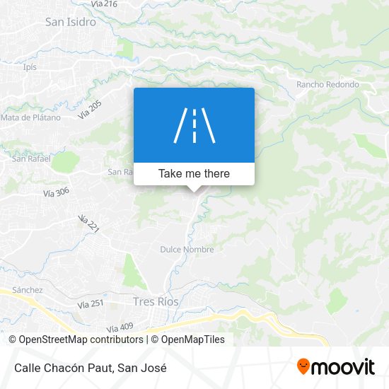 Calle Chacón Paut map