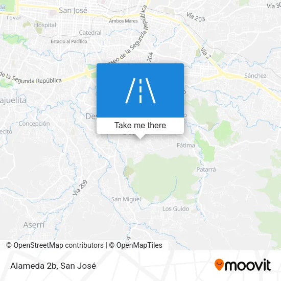 Mapa de Alameda 2b