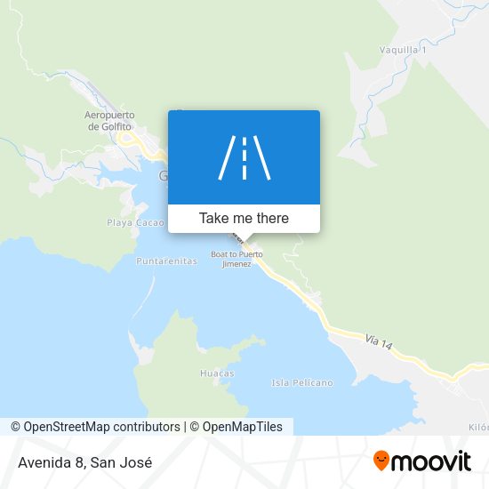 Mapa de Avenida 8