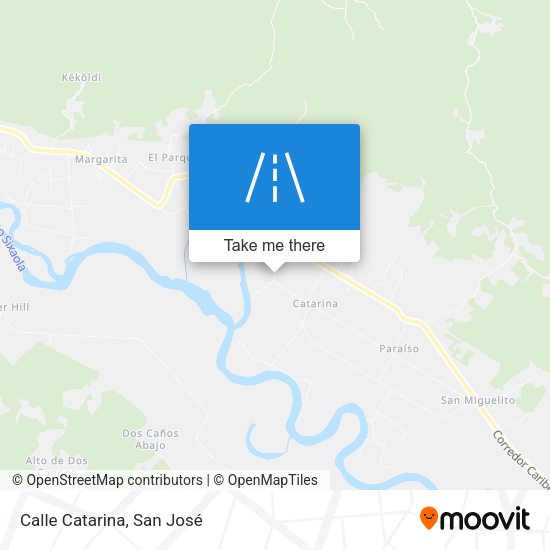 Mapa de Calle Catarina