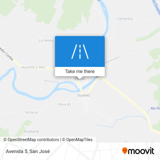Mapa de Avenida 5