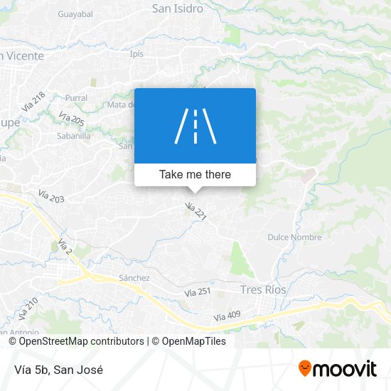 Mapa de Vía 5b