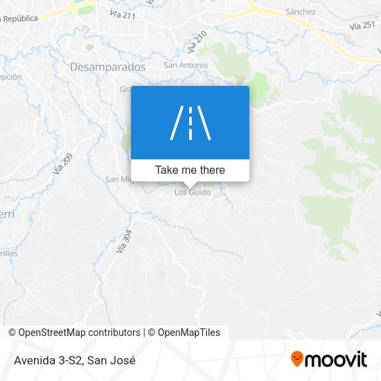 Mapa de Avenida 3-S2