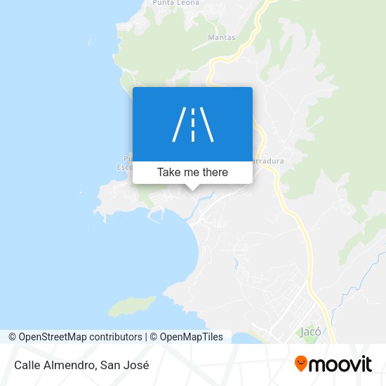 Mapa de Calle Almendro