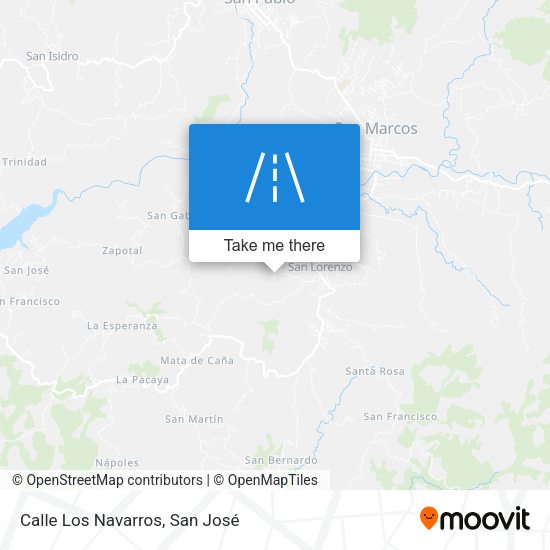 Mapa de Calle Los Navarros