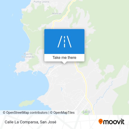 Mapa de Calle La Comparsa