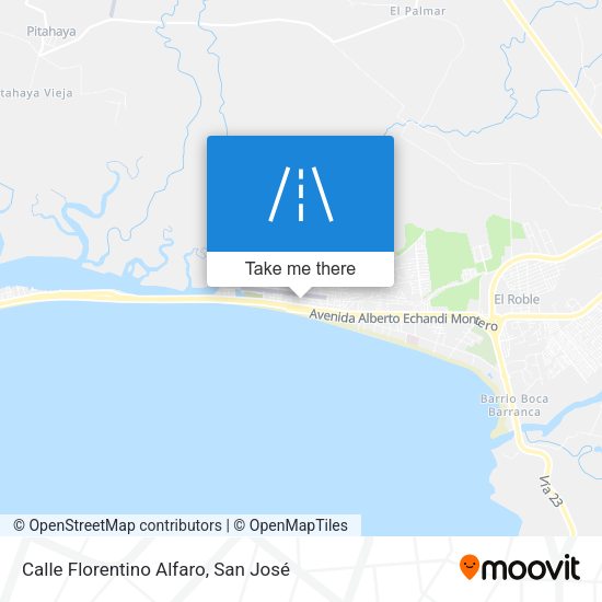 Mapa de Calle Florentino Alfaro