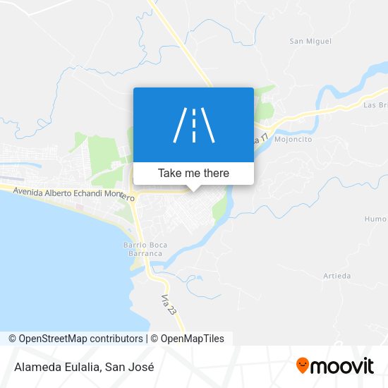 Mapa de Alameda Eulalia