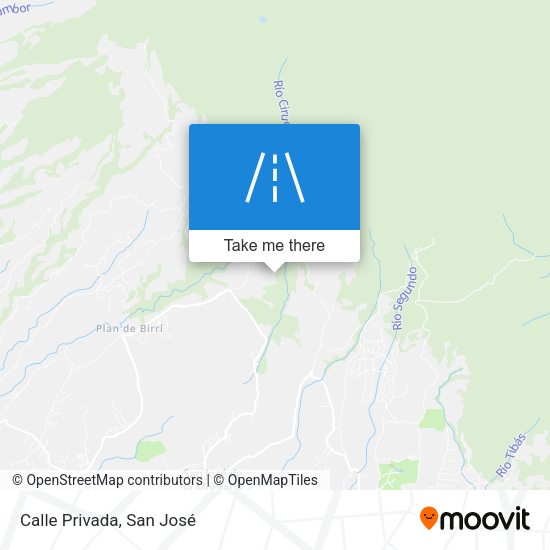 Mapa de Calle Privada