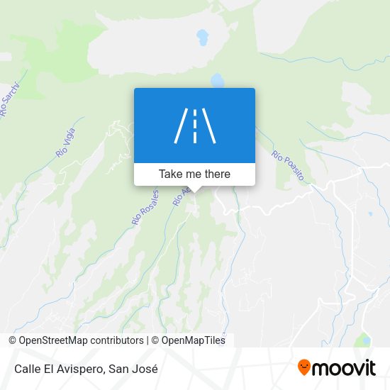 Mapa de Calle El Avispero