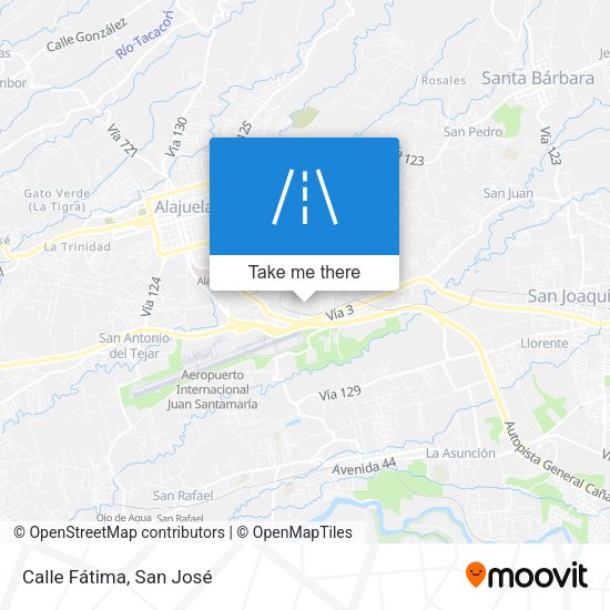 Mapa de Calle Fátima