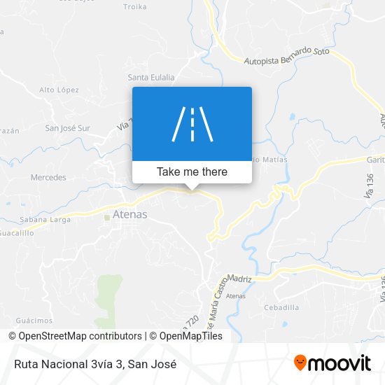 Ruta Nacional 3vía 3 map