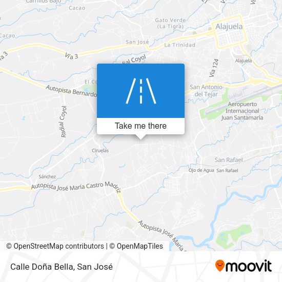 Calle Doña Bella map