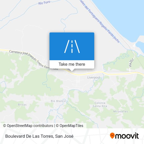 Mapa de Boulevard De Las Torres