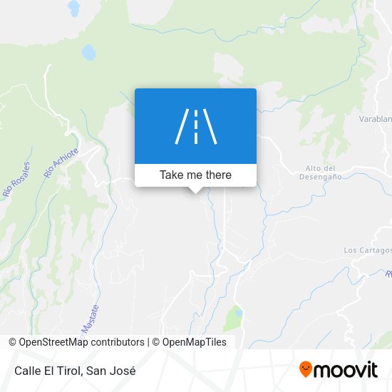 Mapa de Calle El Tirol