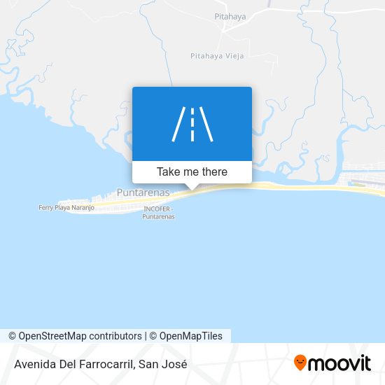 Avenida Del Farrocarril map