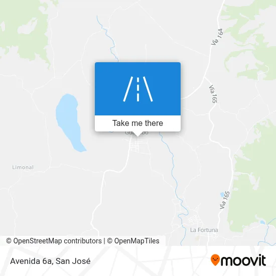 Avenida 6a map