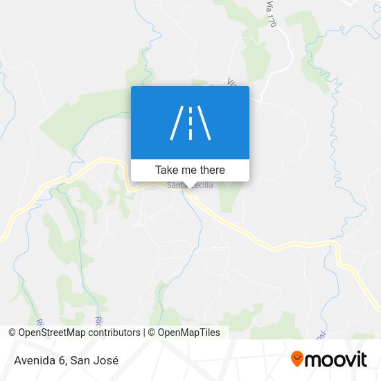 Mapa de Avenida 6