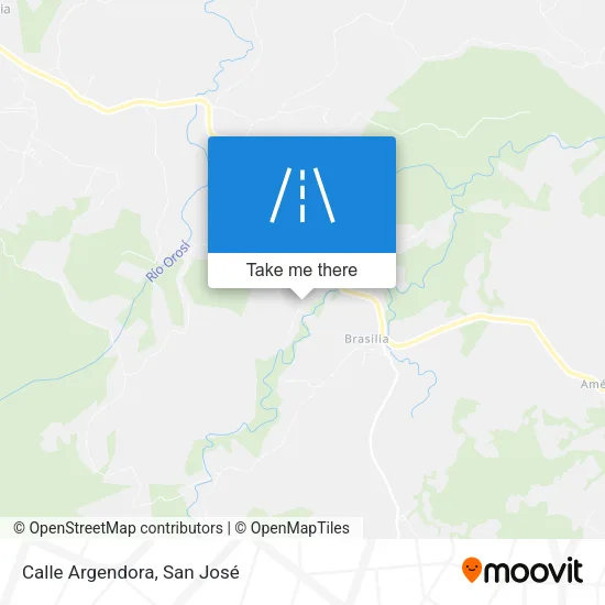Calle Argendora map