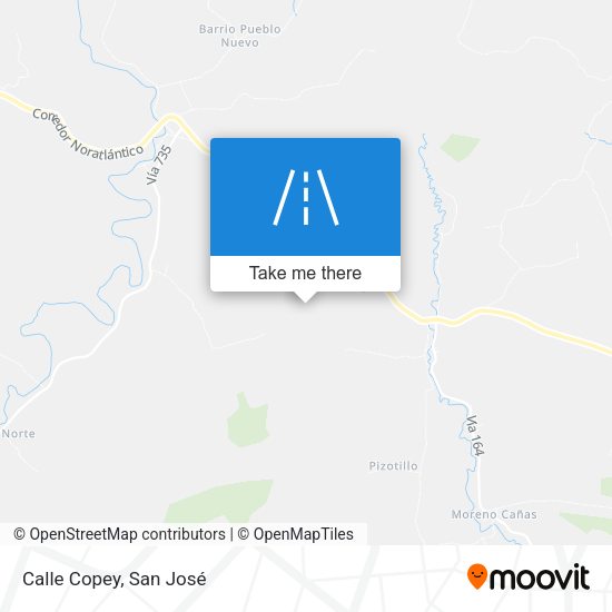 Mapa de Calle Copey