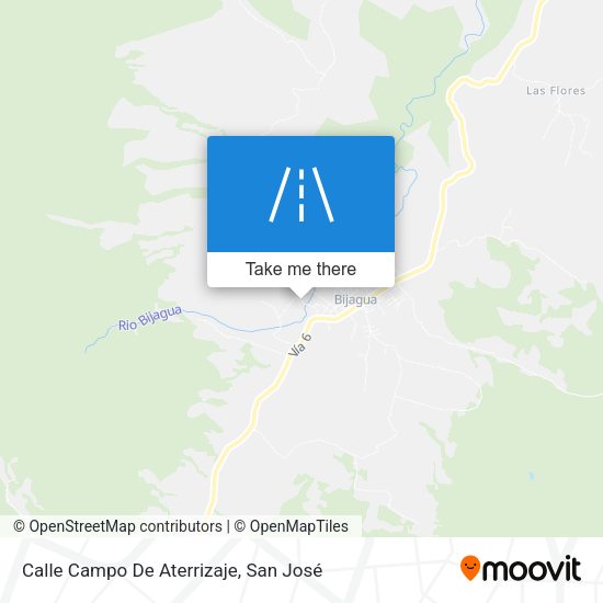 Calle Campo De Aterrizaje map
