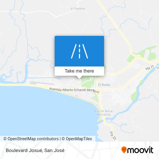 Boulevard Josué map