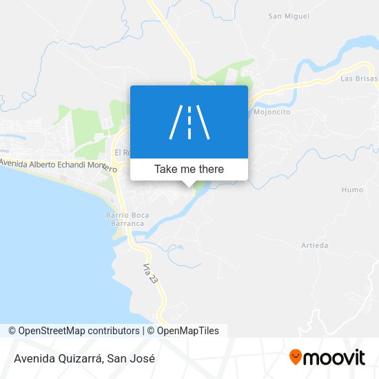 Avenida Quizarrá map