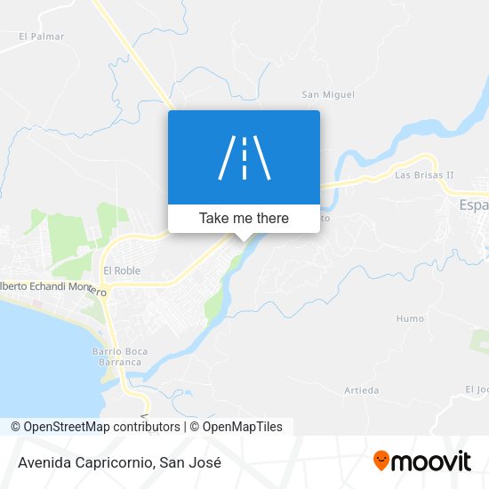 Avenida Capricornio map