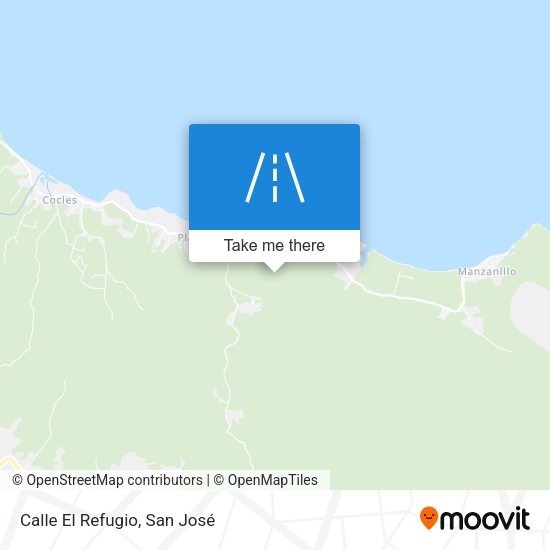 Mapa de Calle El Refugio