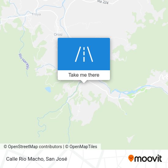 Calle Río Macho map