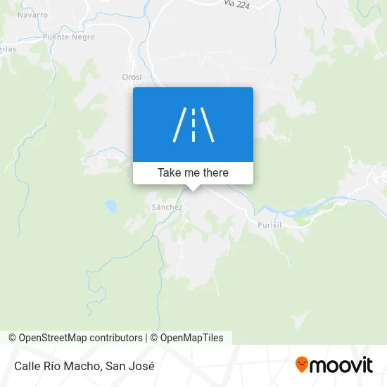 Calle Río Macho map